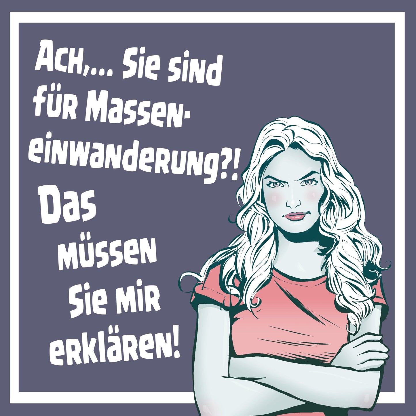 50 Aufkleber „Tilda fragt sich...“ - Nette Aufkleber