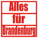 50 Aufkleber „Alles für Brandenburg“ - Nette Aufkleber