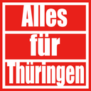 50 Aufkleber „Alles für Thüringen“ - Nette Aufkleber