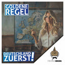 50 Aufkleber „Deutschland zuerst!“ - Wilhelm Kachel - Nette Aufkleber