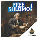 50 Aufkleber „Free Shlomo!“ - Wilhelm Kachel - Nette Aufkleber