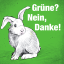 50 Aufkleber „Grüne? Nein, danke!“ - Nette Aufkleber