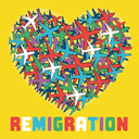 50 Aufkleber „Herz für Remigration“ - Nette Aufkleber