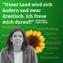 50 Aufkleber „Katrin Göring - Eckardt“ - Nette Aufkleber