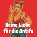 50 Aufkleber „Keine Liebe für Antifa“ - Nette Aufkleber