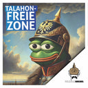 50 Aufkleber „Talahon - freie Zone“ - Wilhelm Kachel - Nette Aufkleber