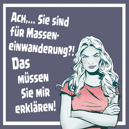 50 Aufkleber „Tilda fragt sich...“ - Nette Aufkleber