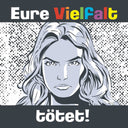 50 Aufkleber „Vielfalt tötet!“ - Nette Aufkleber