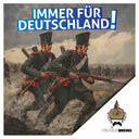 50 Aufkleber „Wilhelm Kachel - Immer für Deutschland!“ - Nette Aufkleber