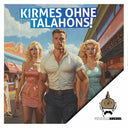 50 Aufkleber „Wilhelm Kachel - Kirmes ohne Talahons“ - Nette Aufkleber