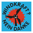50 Aufkleber „Windkraft, nein Danke!“ - Nette Aufkleber