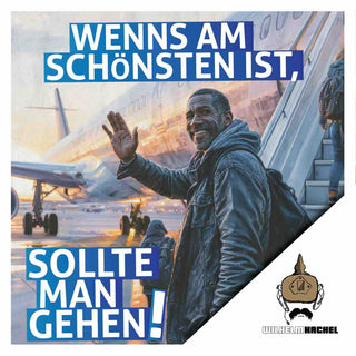 50 Aufkleber „GEHEN!“