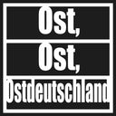 50 Aufkleber „Ost- Ost- Ostdeutschland“