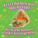 50 Aufkleber "Döner"