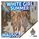 50 Aufkleber „White Girl Summer“