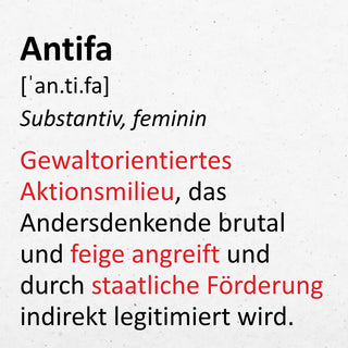 50 Aufkleber „Antifa“