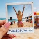 50 Aufkleber „Malle bleibt deutsch!“ (2026 Edition)