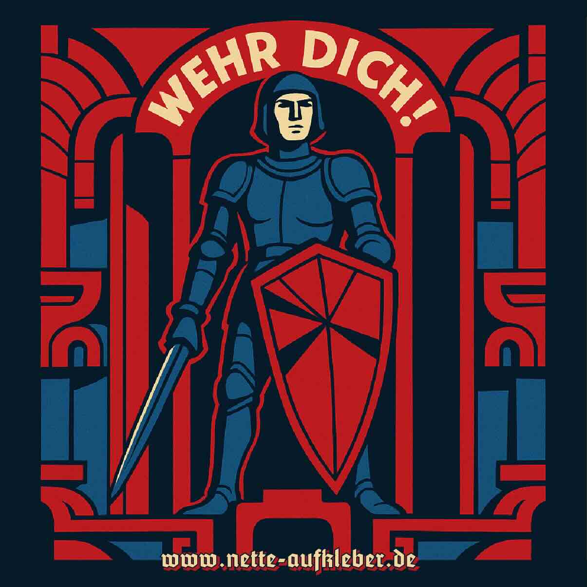 50 Aufkleber „St. Michael“