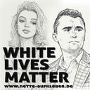50 Aufkleber „White Lives Matter!“